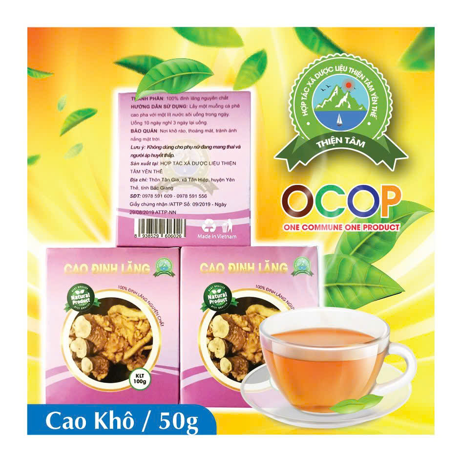 1 HỘP CAO ĐINH NĂNG / cao khô / 50g
