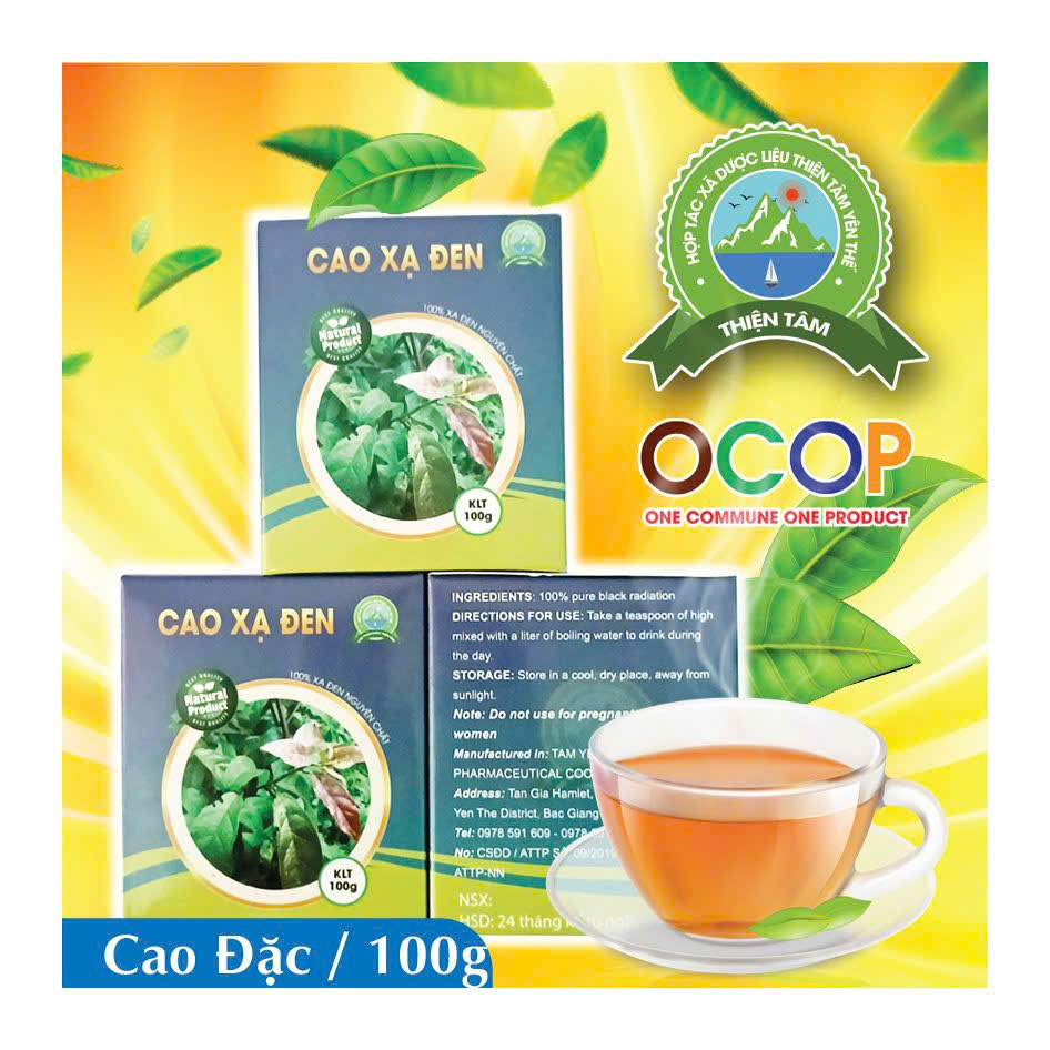 1 HỘP CAO XẠ ĐEN / cao đặc loại 100g